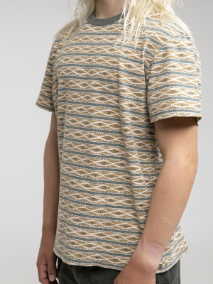 Tribe Stripe Youth T-shirt Olive