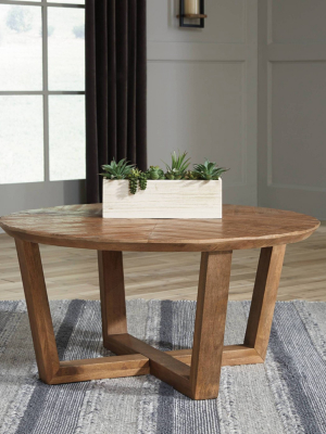 Kinnshee Coffee Table Brown - Signature Design By Ashley