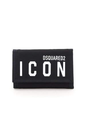 Dsquared2 Icon Printed Folded Wallet