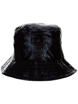 Karl Lagerfeld K/ikonik Metallic Bucket Hat