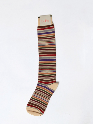 Men's Multi Striped Socks