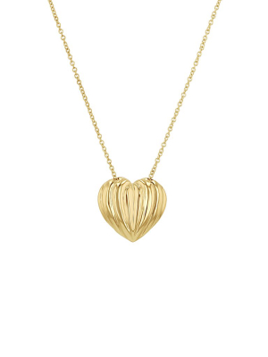 Cora Single-sided Pendant On Chain