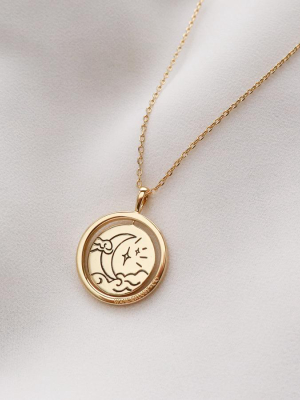 Chasing Clouds Gold Necklace