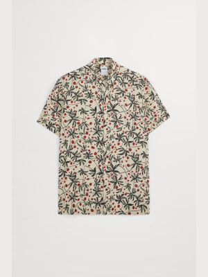 Leaf Print Shirt