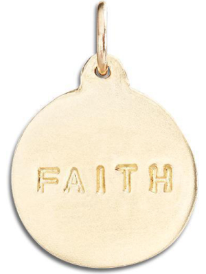 "faith" Disk Charm