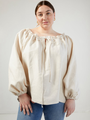 Raw Linen Anna Top