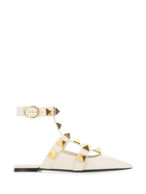 Valentino Garavani Roman Stud Ballet Flats