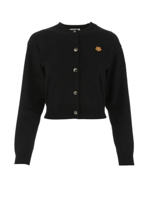 Kenzo Tiger Crest Buttoned Cardigan