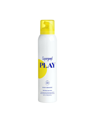 Play Body Mousse Spf 50 With Blue Sea Kale 6.5oz