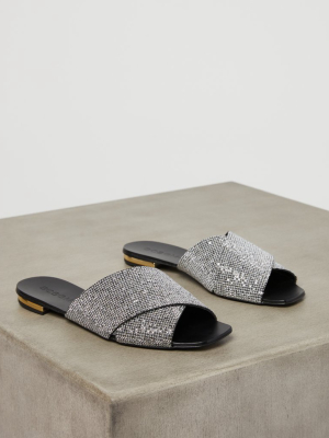 Mika Sparkle Slide Sandal