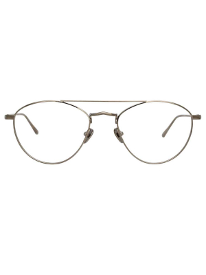 Linda Farrow Caine C9 Aviator Optical Frame