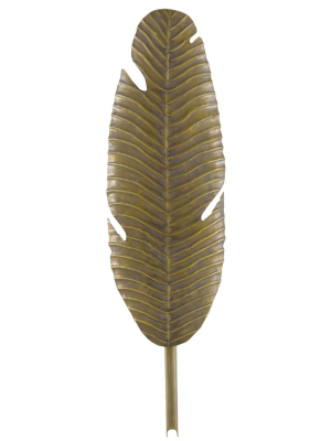 Tropical Leaf Wall Sconce