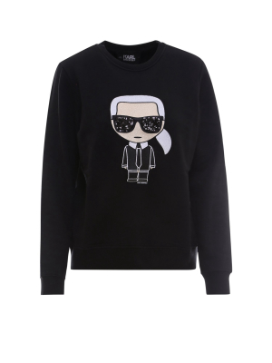 Karl Lagerfeld Ikonik Karl Print Sweatshirt