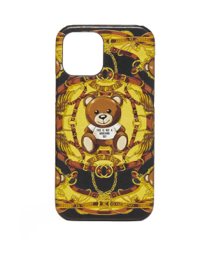 Moschino Teddy Print Iphone 12 Pro Case