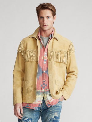 Fringe Lambskin Jacket