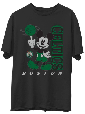 Unisex Celtics Vintage Mickey Baller Tee