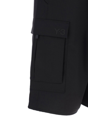 Y-3 Drawstring Cargo Shorts