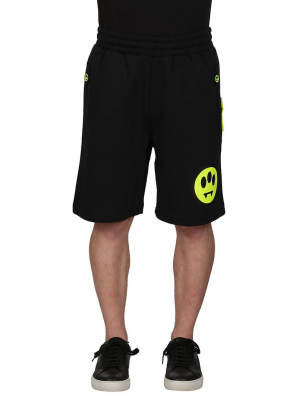 Barrow Smiley-patch Knee-length Shorts