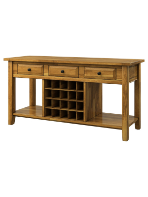 South Hill Sideboard Buffet With Wine Rack - Inspire Q®