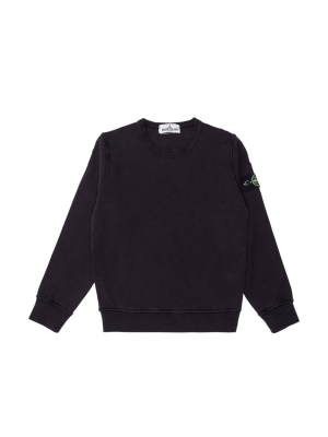 Stone Island Junior Logo Badge Sweatshirt