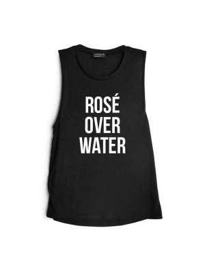 Rosé For Breakfast [women's Muscle Tank]