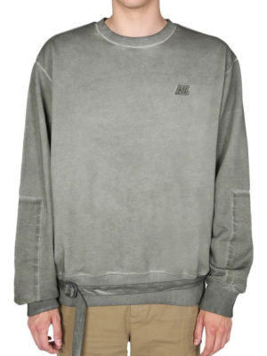 Helmut Lang Military Crewneck Sweatshirt