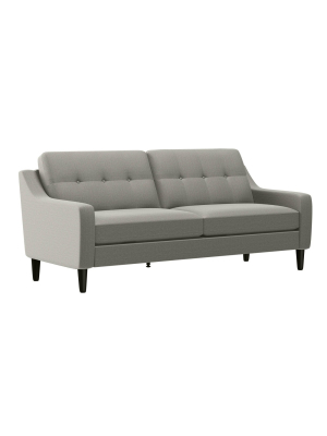 Roadster Scooped Arm Sofast Sofa Linen - Handy Living