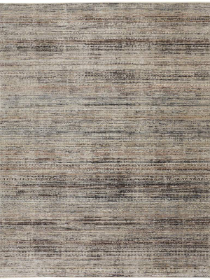 Feizy Caprio Space Dyed Ornamental Rug - Ivory Sand & Rust - Available In 9 Sizes