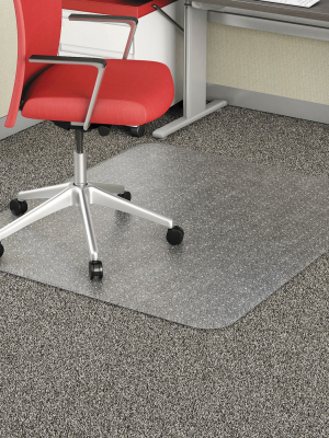 3'10"x5' Rectangle Solid Office Chair Mat Clear - Alera