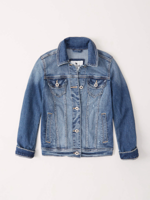 Stretch Denim Jacket