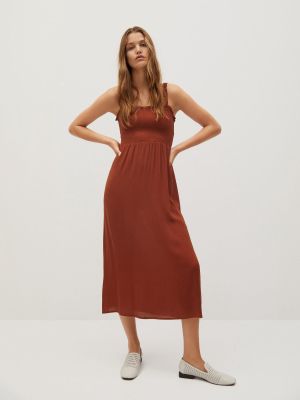 Elastic Panel Dress