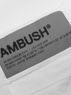 Ambush Waist Pocket Jersey T-shirt - Off White