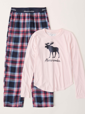 Long-sleeve Pajama Set