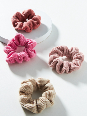 Lorraine Sweater-knit Scrunchie Set