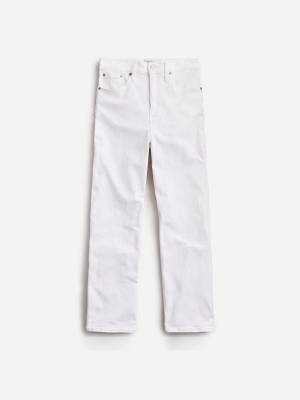 Slim Wide-leg Jean In White