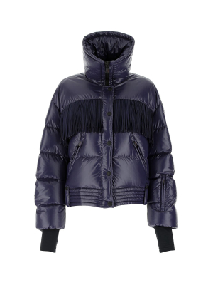 Moncler Grenoble Fringed Puffer Jacket