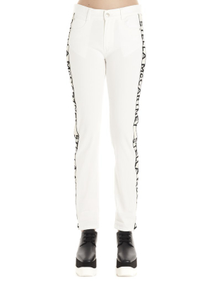 Stella Mccartney Logo Tape Jeans