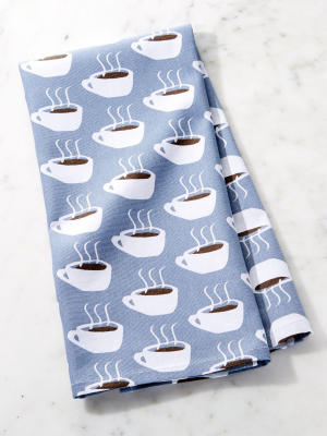 Hot Coffee Dish Towel