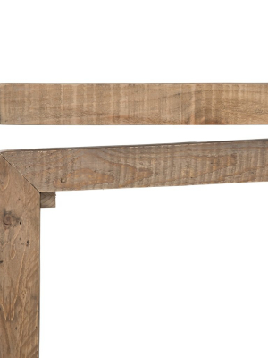 Matthes Console Table - Rustic Natural