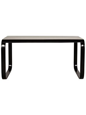 Harvey Desk In Black Metal