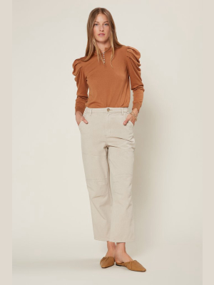 High Waisted Panel Pants