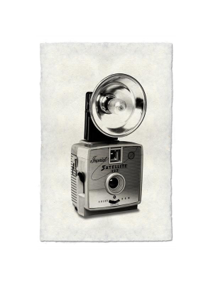 Vintage Camera Print "imperial Satelite"