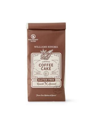 Williams Sonoma Gluten Free Coffee Cake Quick Bread Mix