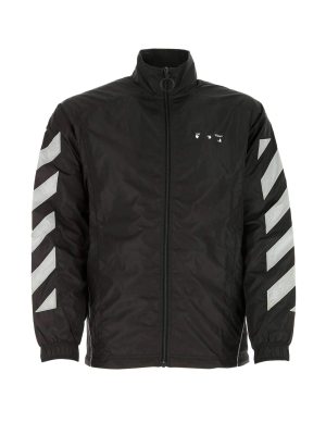 Off-white Diagonal Striped Track Jacket