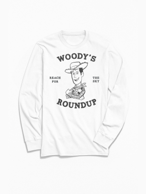 Toy Story Woody's Roundup Long Sleeve Tee