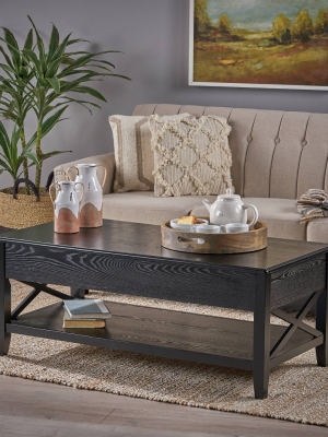 Decatur Farmhouse Lift Top Coffee Table - Christopher Knight Home