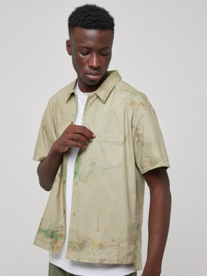 Bowling Shirt In Carnival Sage