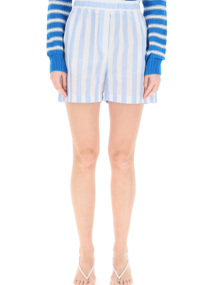 Msgm Striped Shorts