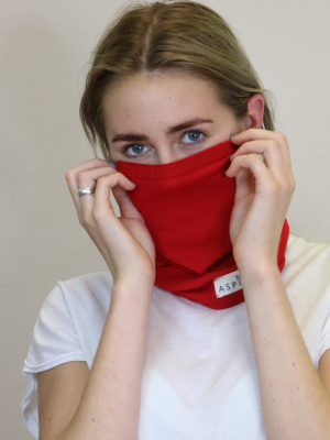 Merino Neck Warmer | Red