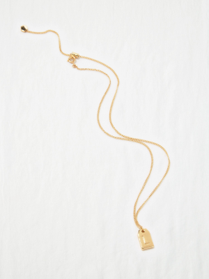 Aerie Monogram L Necklace